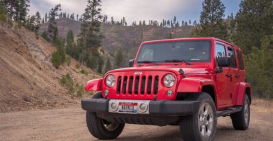 Buffalo Niagara Used Car Red Jeep